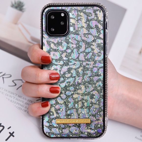 2/$15 iPhone 11 / 11 Pro Max Case Bling Leopard - Picture 3 of 8